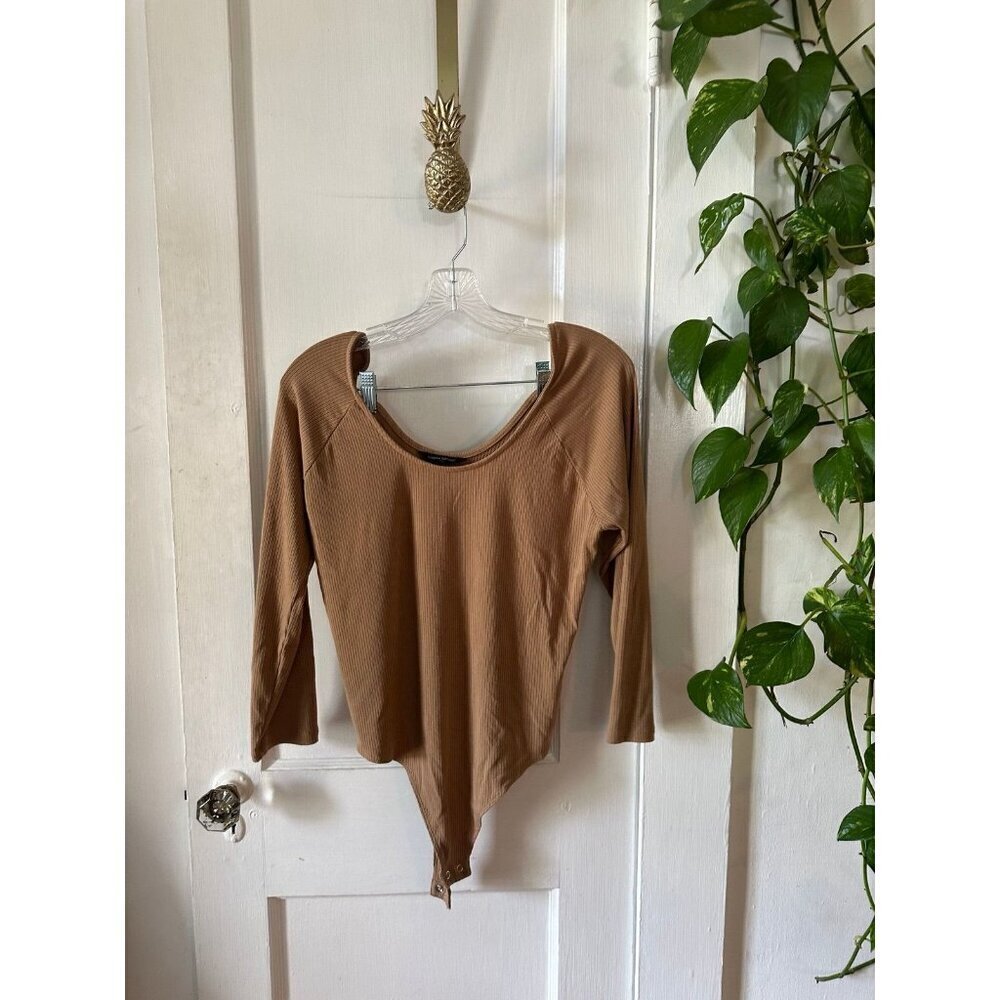 Banana Republic women’s size large brown bodysuit